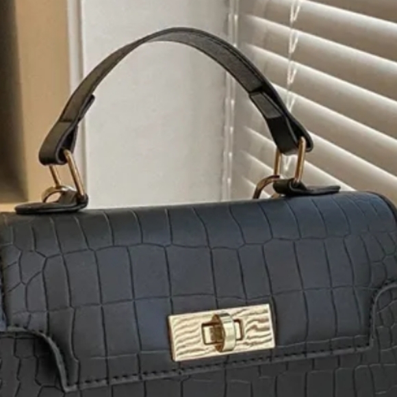 Brand New Faux Leather  Shoulder Crossbody handbag - Picture 4 of 6